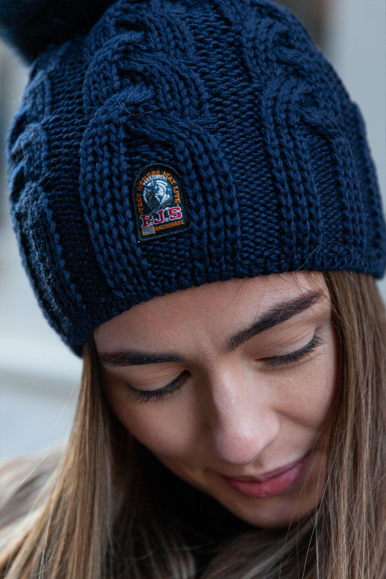 Cable Hat, Mørk blå - Bilde 2