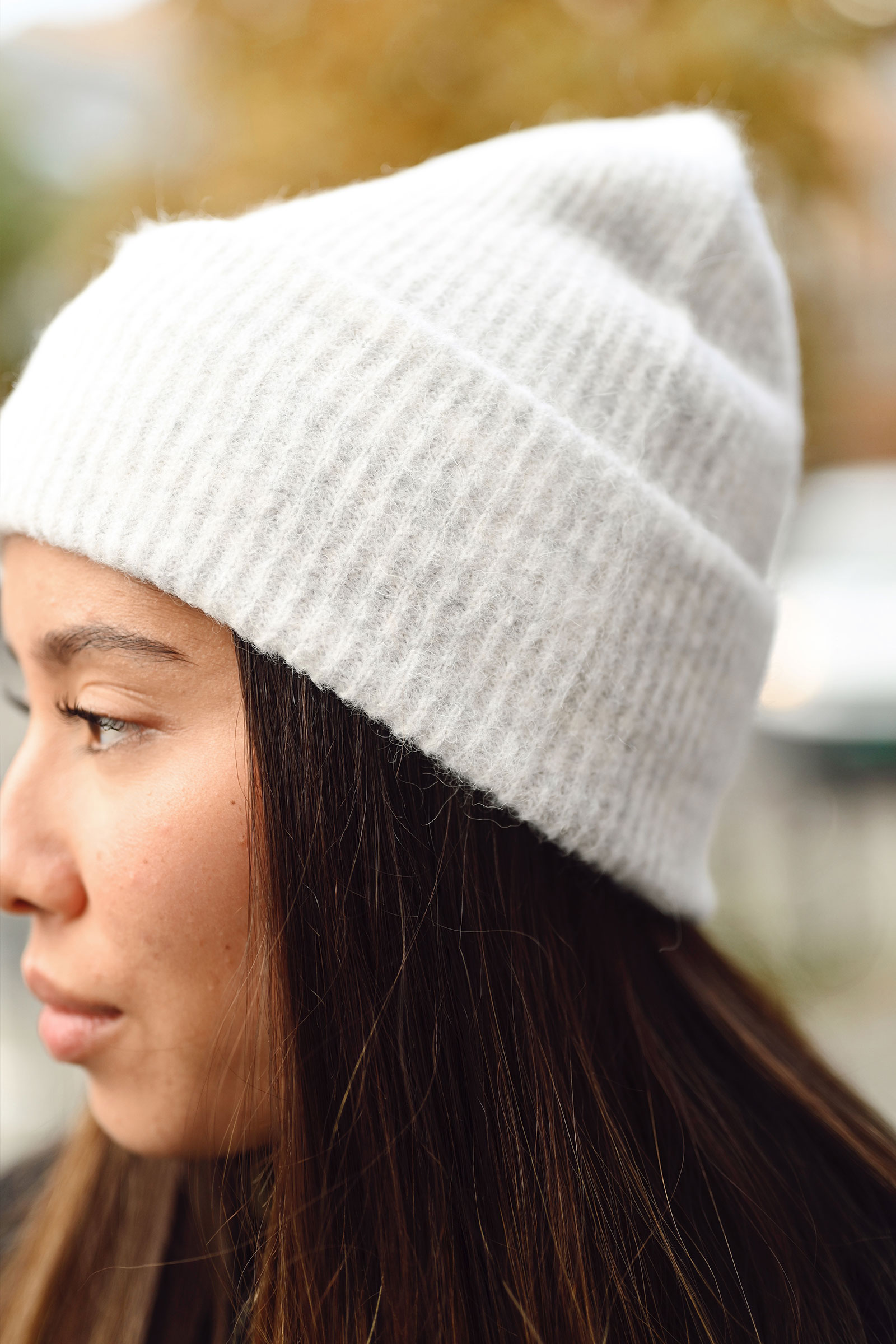 Nor Hat 7355, White Melange - Bilde 2