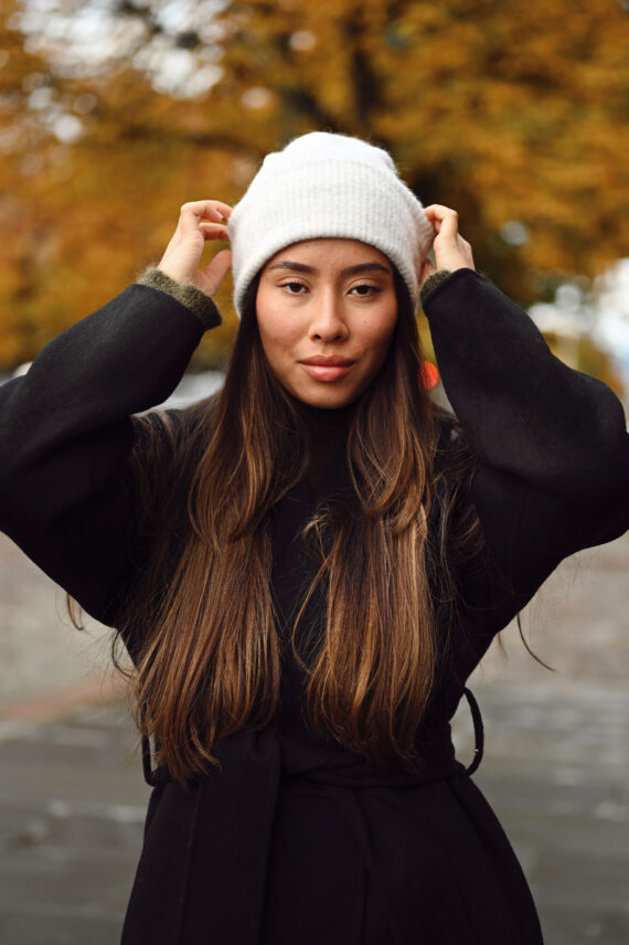Nor Hat 7355, White Melange