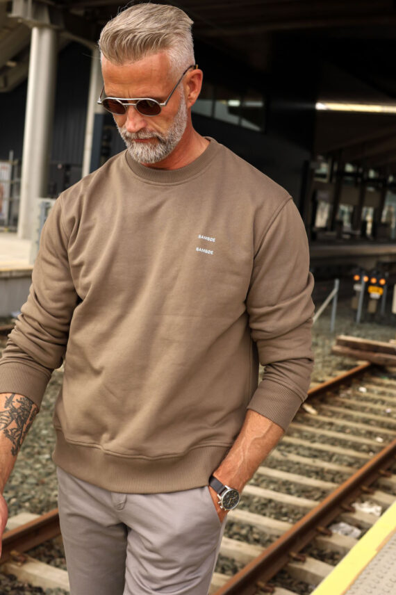 Joel Crew Neck, Crocodile