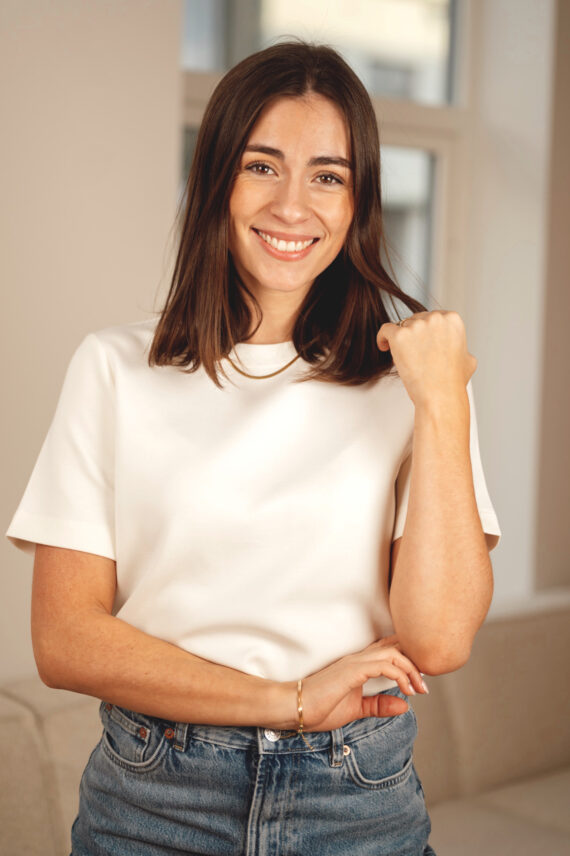 Vincent IW Karmen T-Shirt, Krem