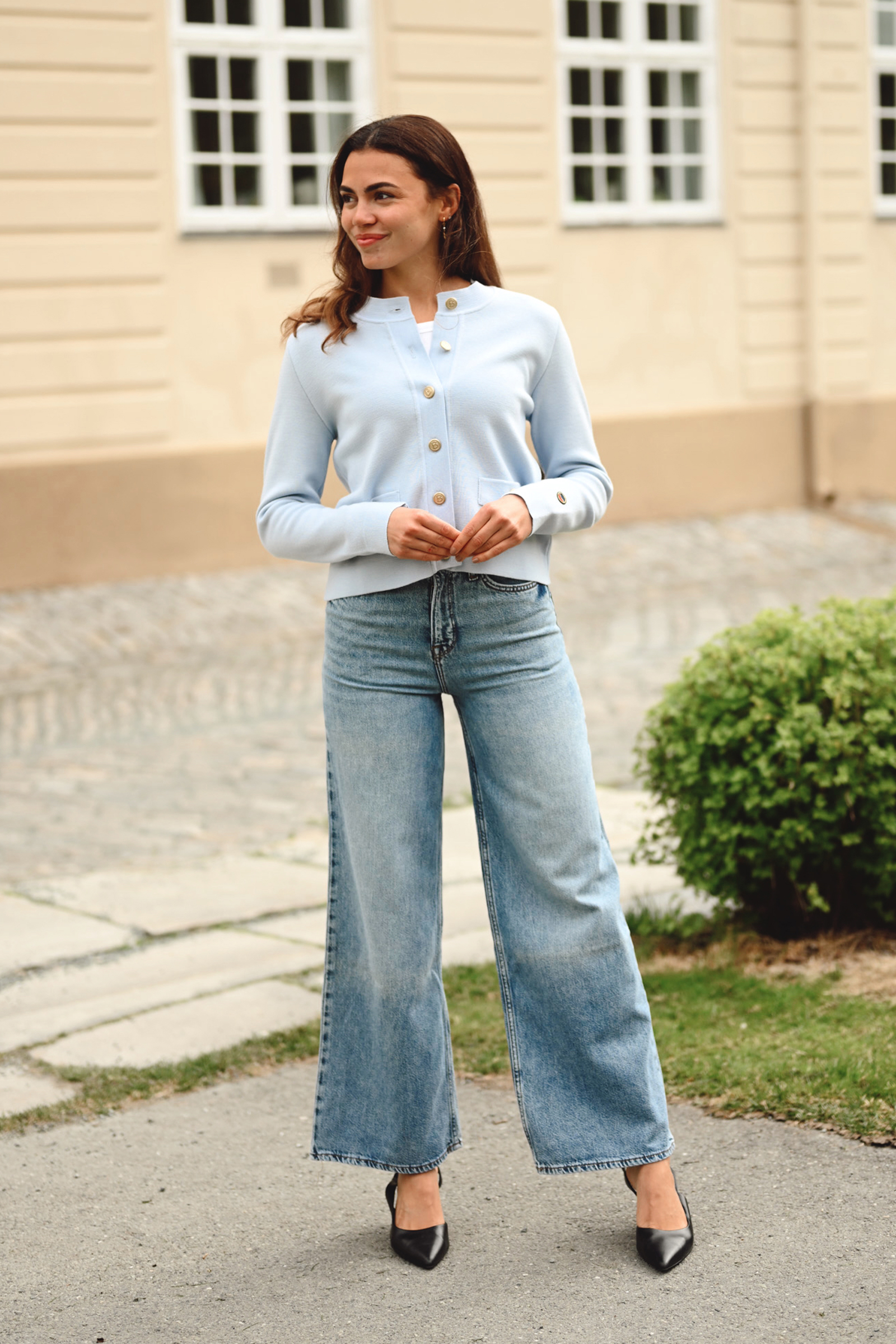 Aria Cardigan, Ice Blue - Bilde 5