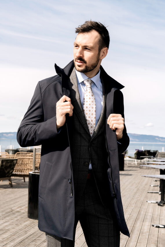 Glasgow Coat E024, Navy