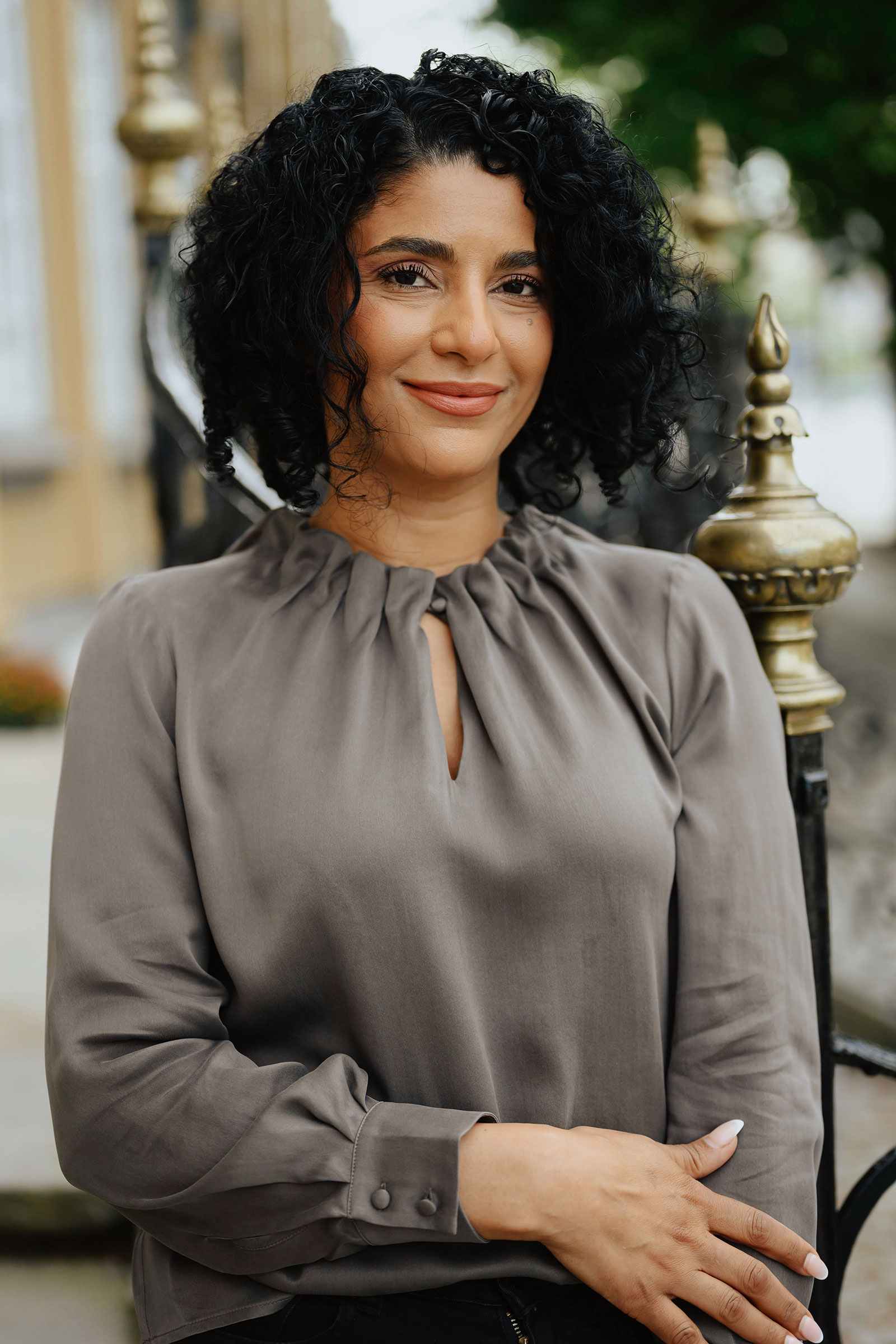 Ada Silkebluse, Mole - Bilde 3