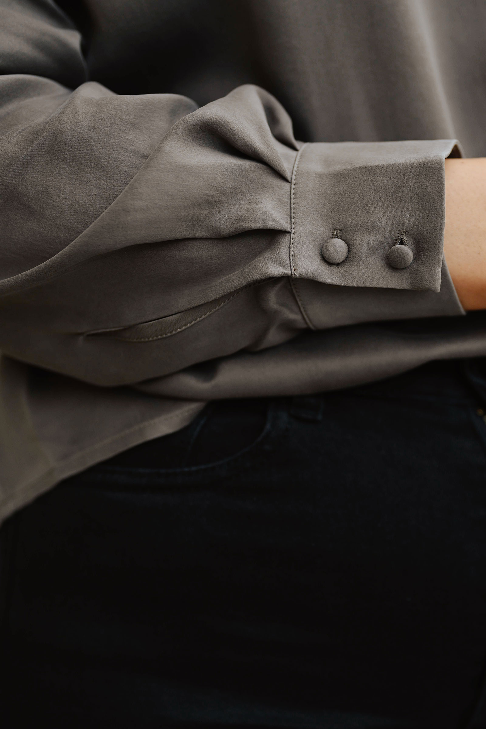 Ada Silkebluse, Mole - Bilde 4