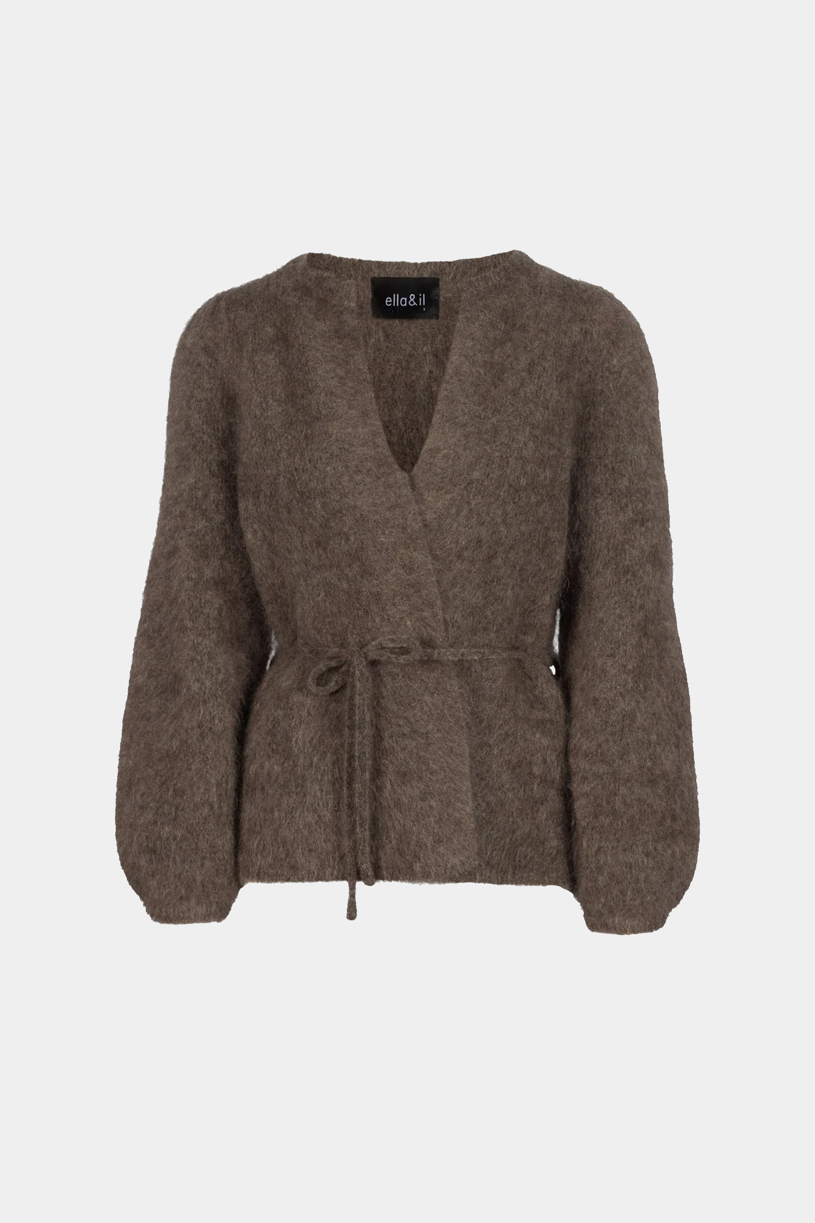 Fredrikke Chunky Cardigan, Brown - Bilde 10