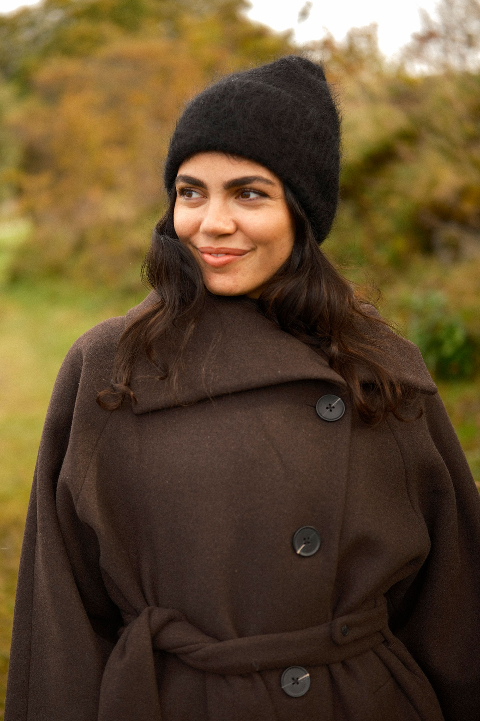 Silje Chunky Hat, Sort - Bilde 2