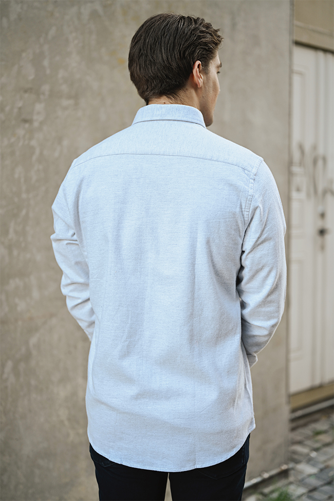 Albin Shirt, Lys Grå - Bilde 5