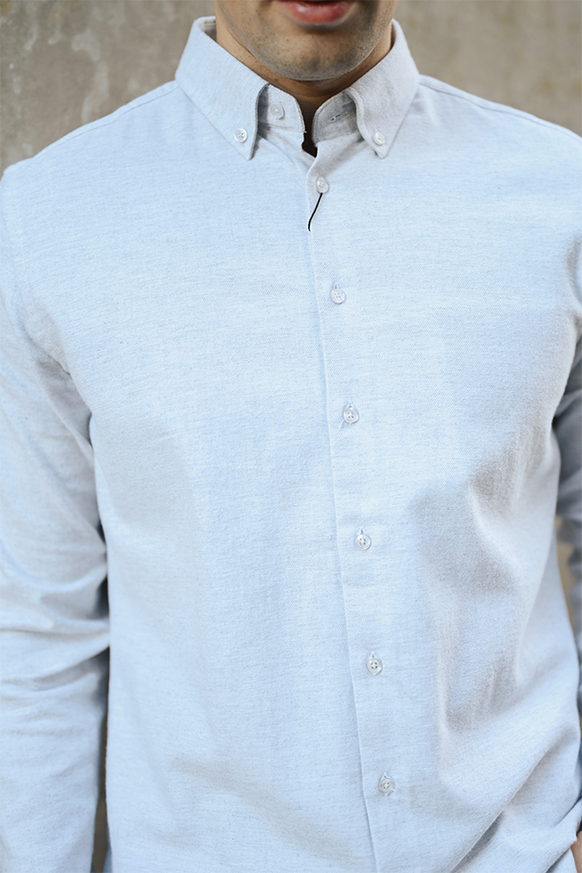 Albin Shirt, Lys Grå - Bilde 4