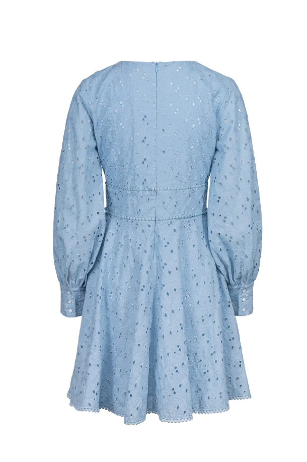 Freya Dress, Blue - Bilde 4