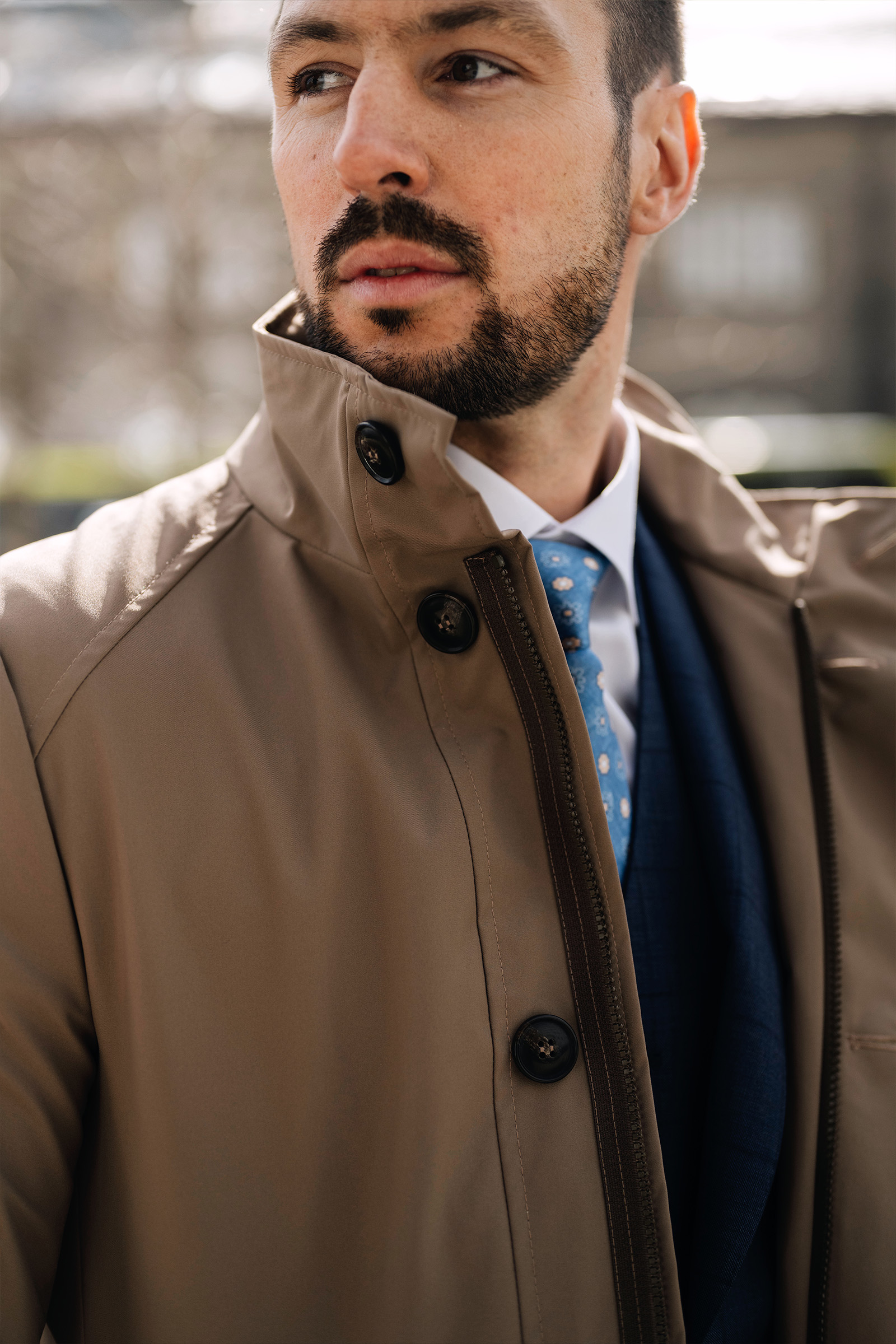 Glasgow Coat E024, Beige - Bilde 2