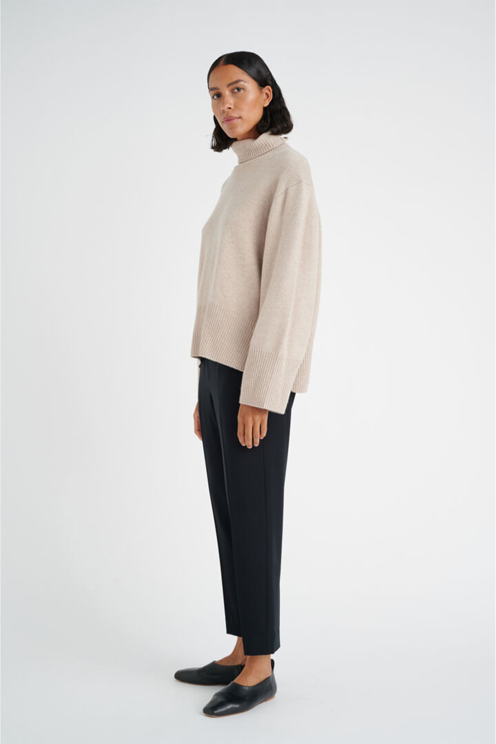 Adian IW Pull On Pant, Sort - Bilde 2