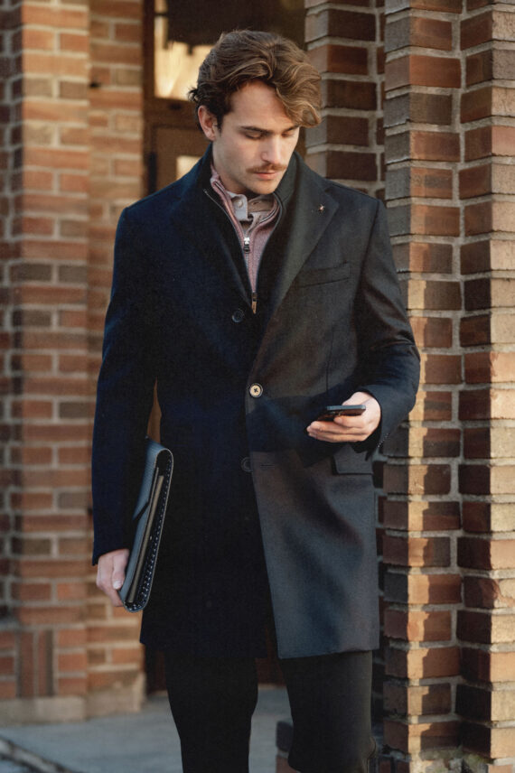 Cappotto, Mørk Blå