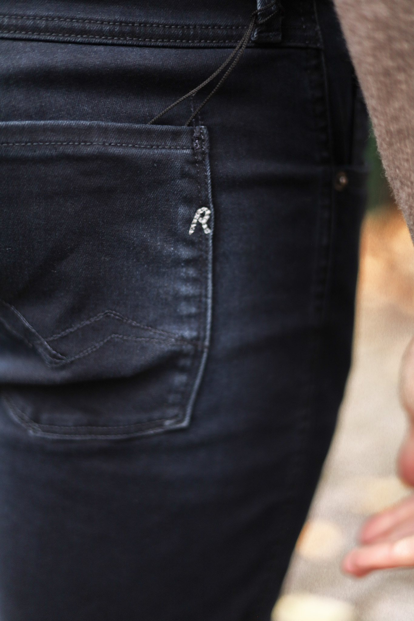 Slim Fit Anbass Jeans, Dark Blue - Bilde 7