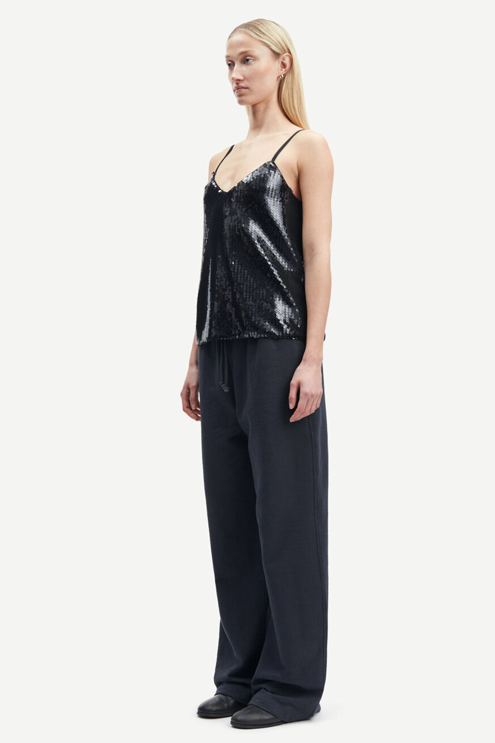 Sharon Strap Top, Black - Bilde 6