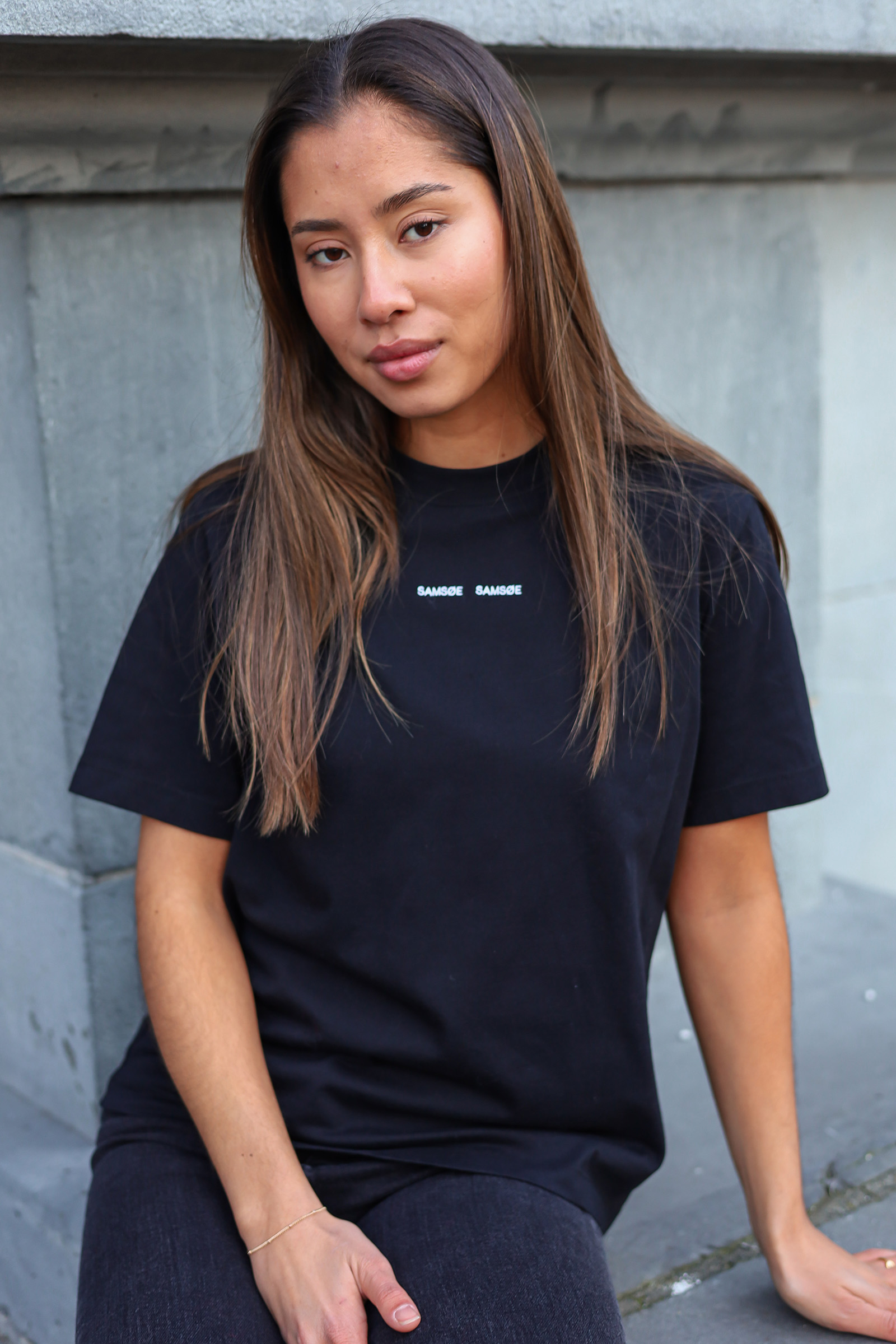 Sadalila T-Shirt, Black - Bilde 7
