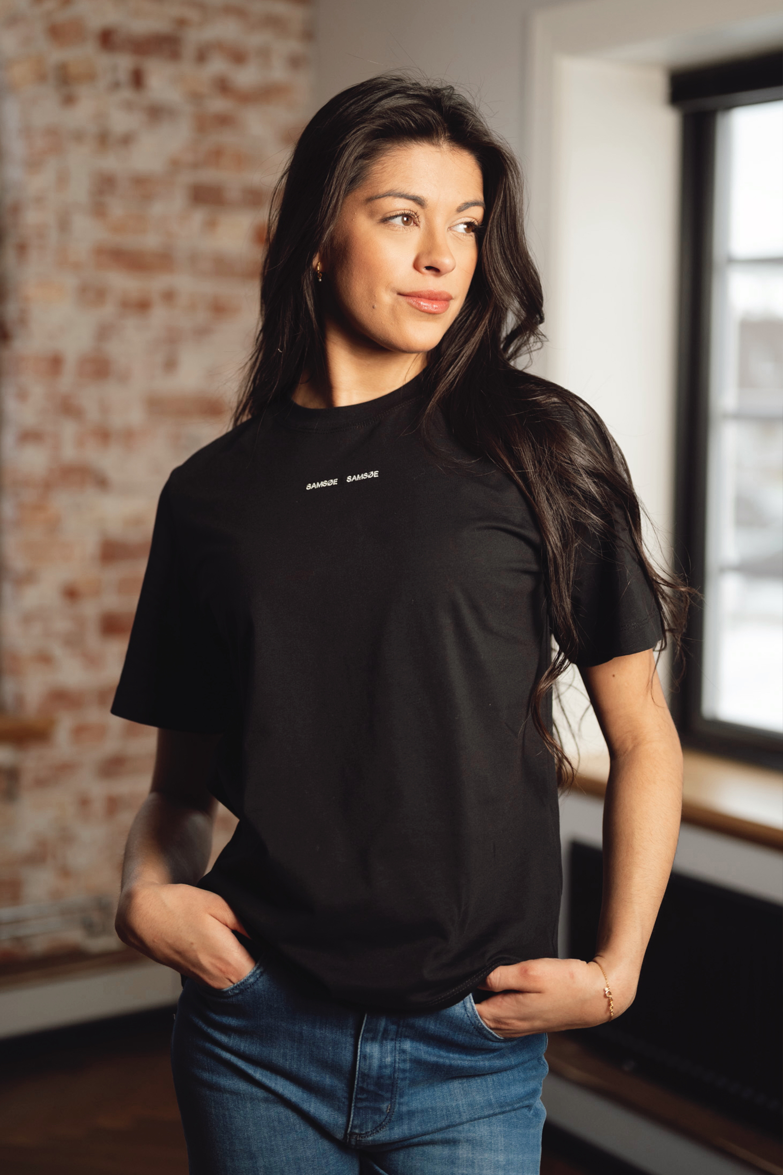 Sadalila T-Shirt, Black - Bilde 3