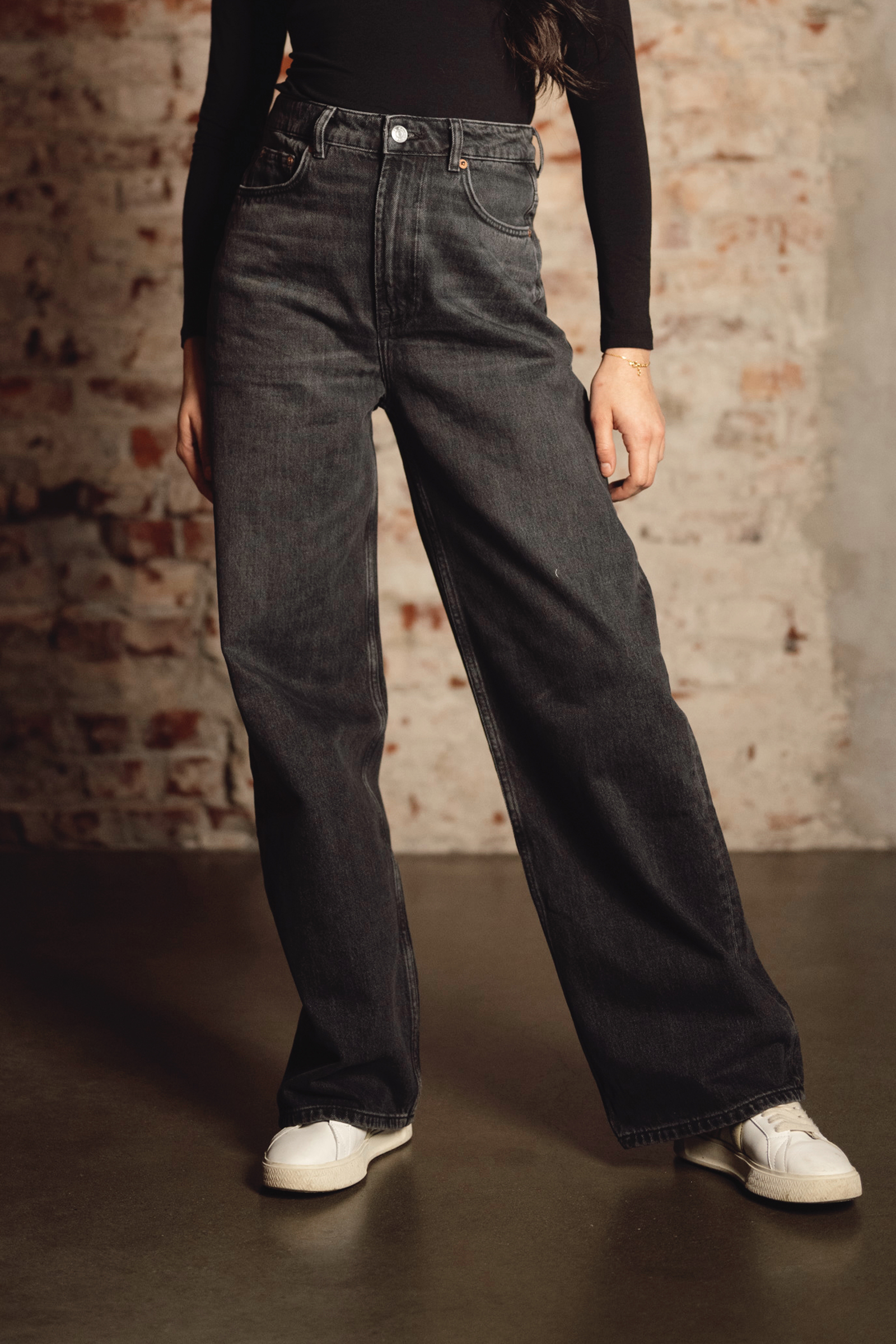 Shelly Jeans 14605, Black Blizzard - Bilde 7