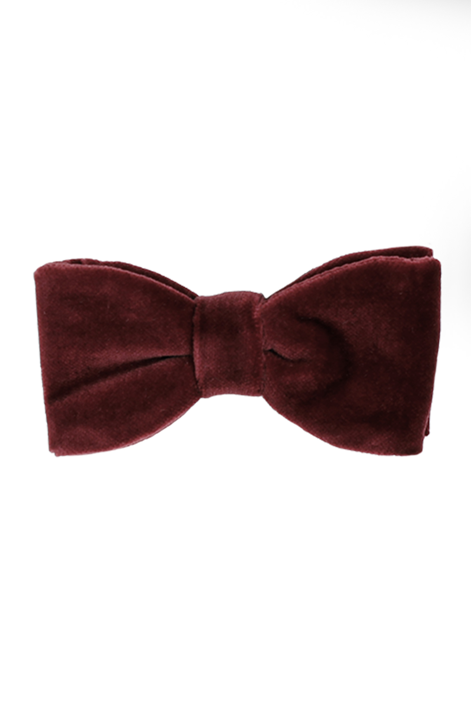 Jacquard Pre Tie, Mørk rød