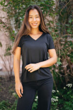 msch-copenhagen-fenya-modal-v-neck-black