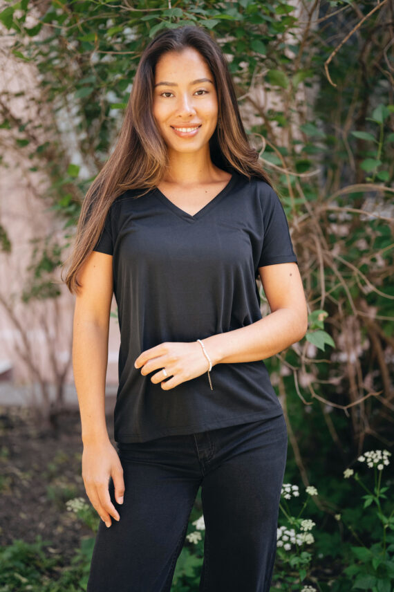 msch-copenhagen-fenya-modal-v-neck-black