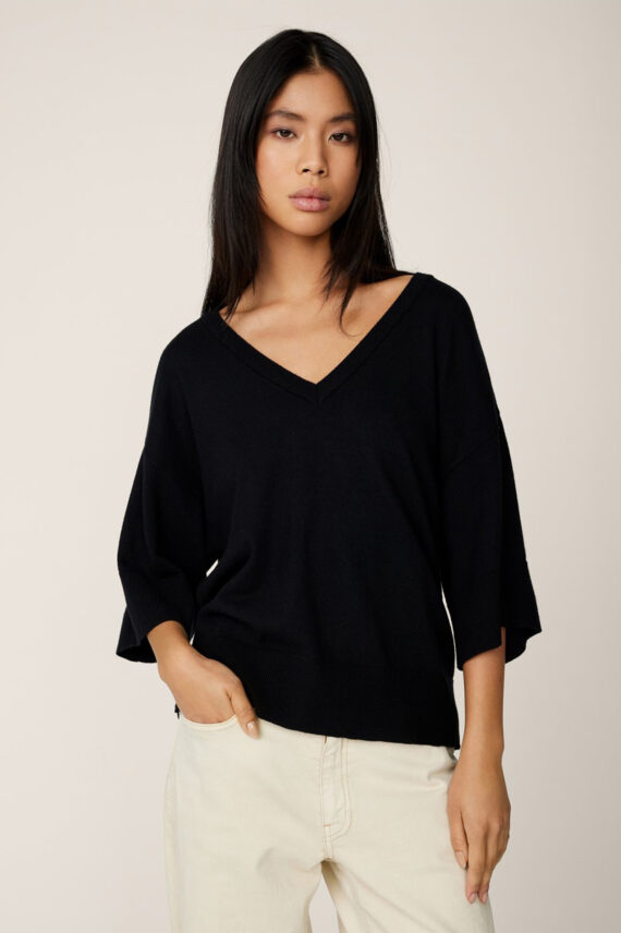 Eslina Rachelle 2/4 Pullover, Black
