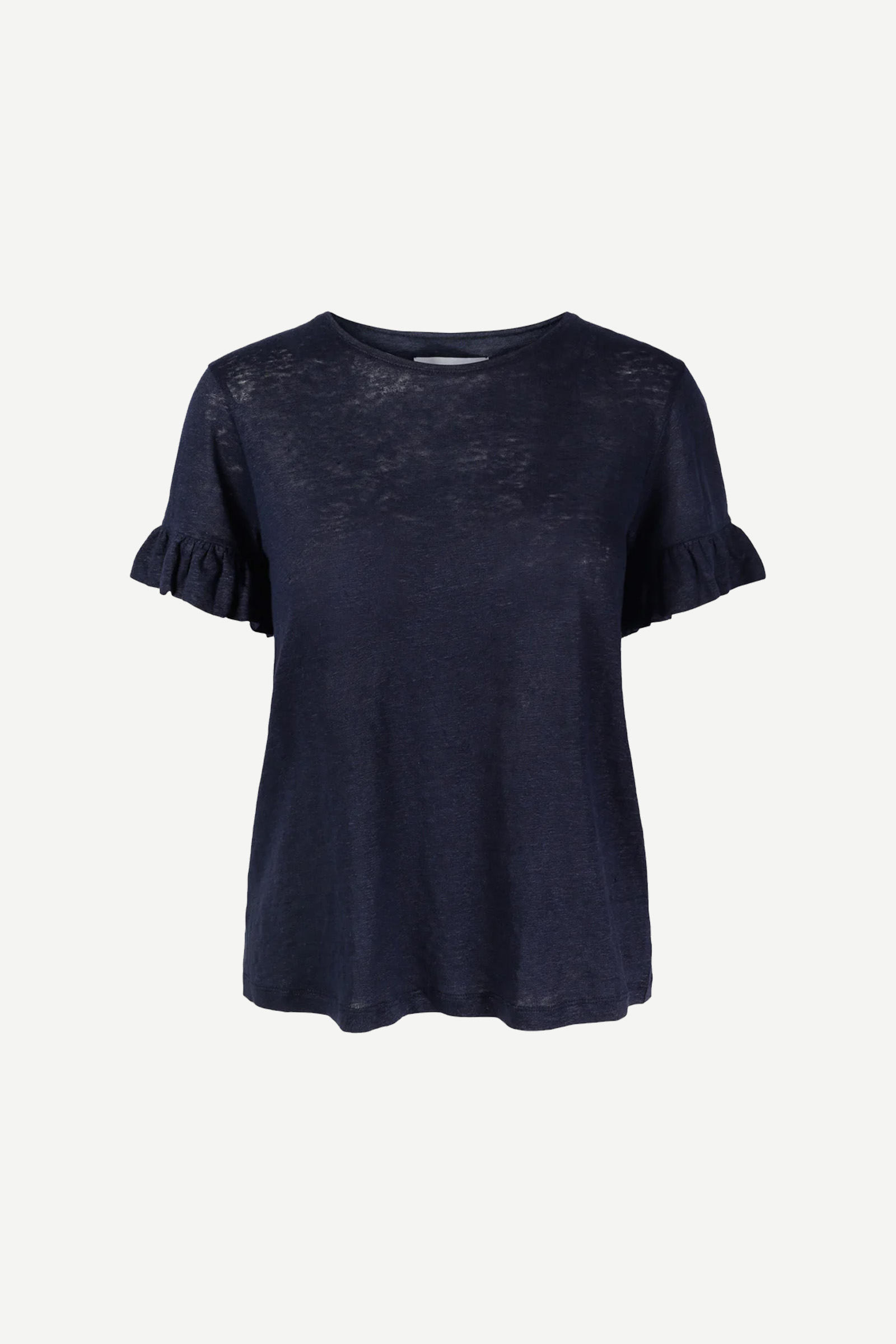 Lara Linen Tee, Navy - Bilde 2