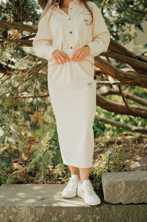 Womens Skirt Tirabay, Ecru