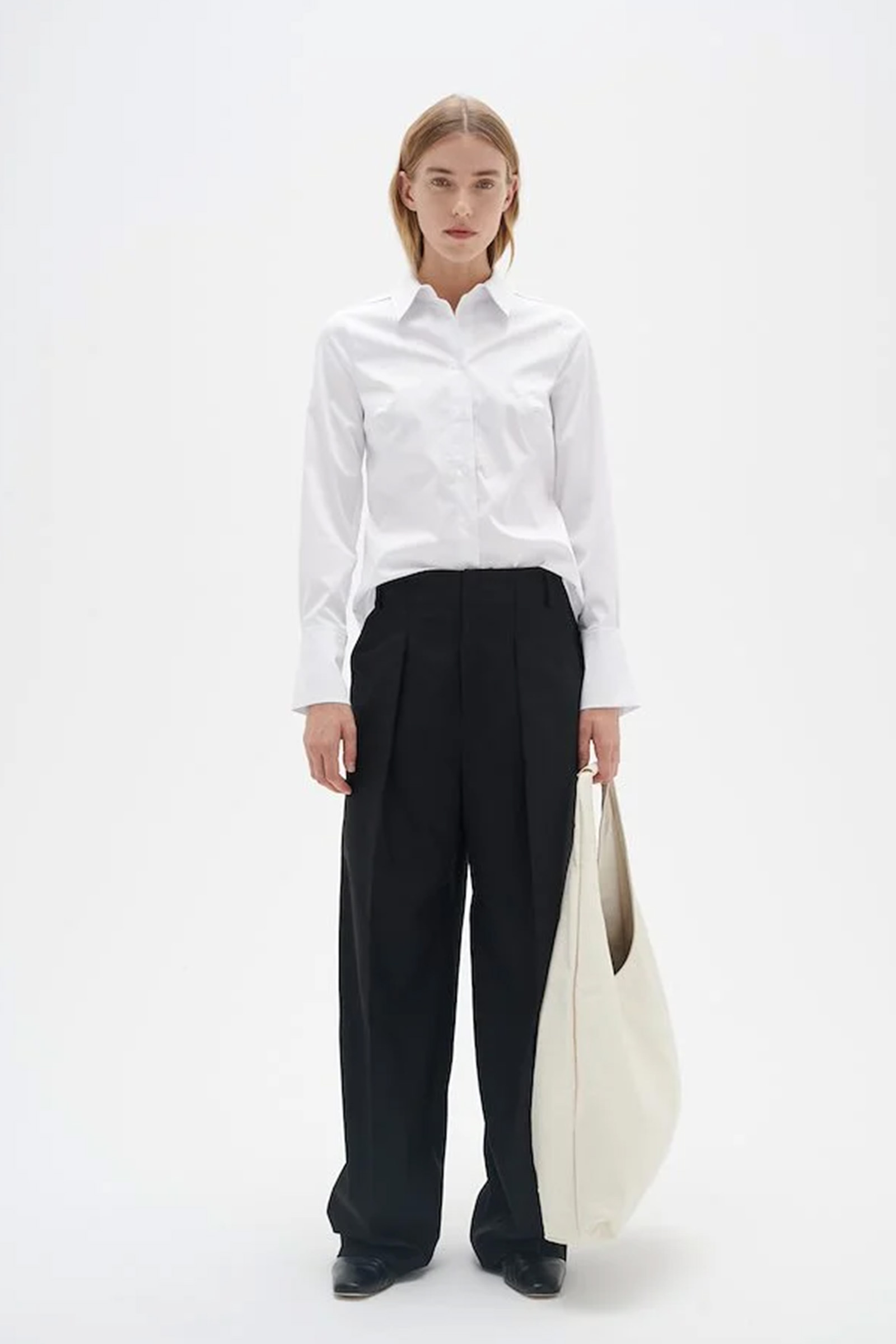 Cally IW Shirt, Pure White - Bilde 3