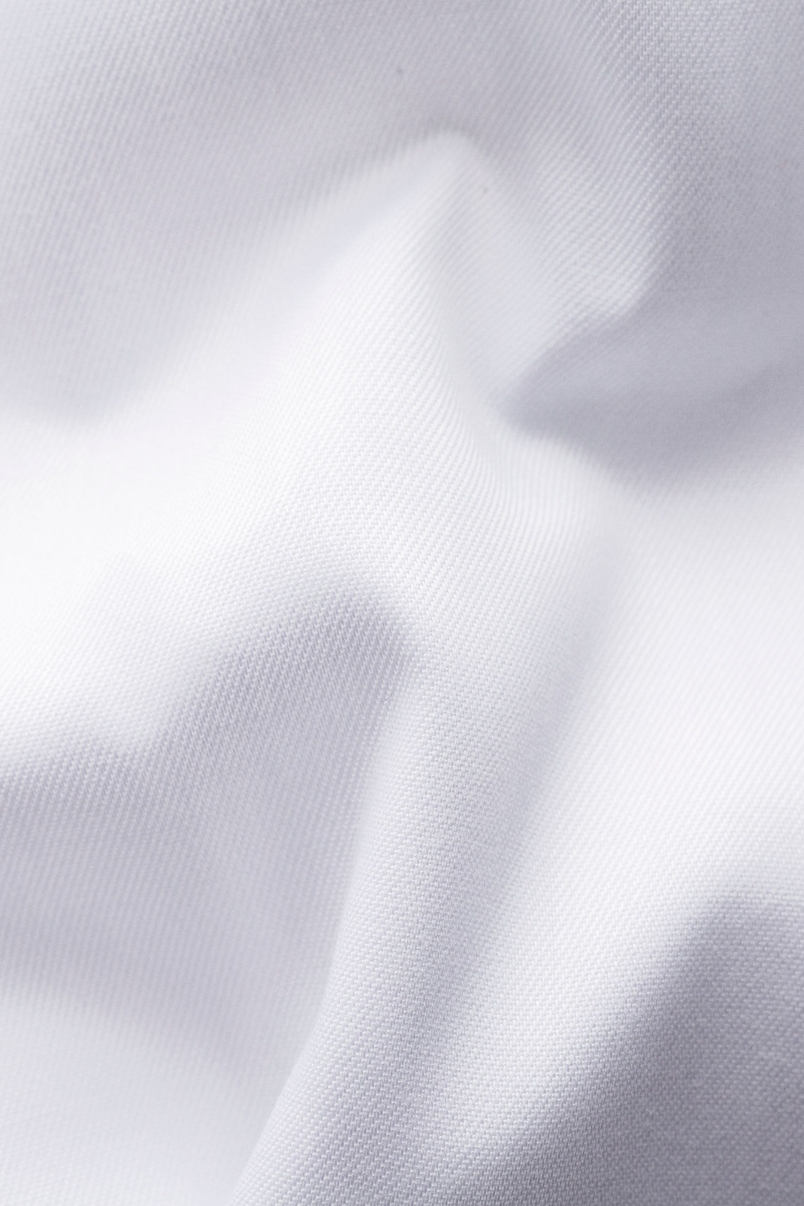 Slim White Signature Twill Shirt French, Hvit - Bilde 4