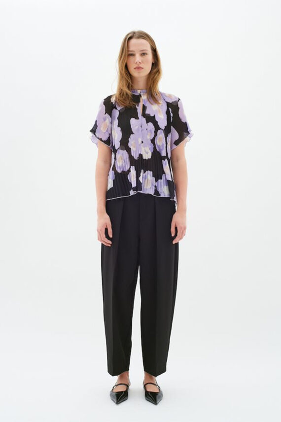 Hendra IW Top, Lavender Poetic Flower