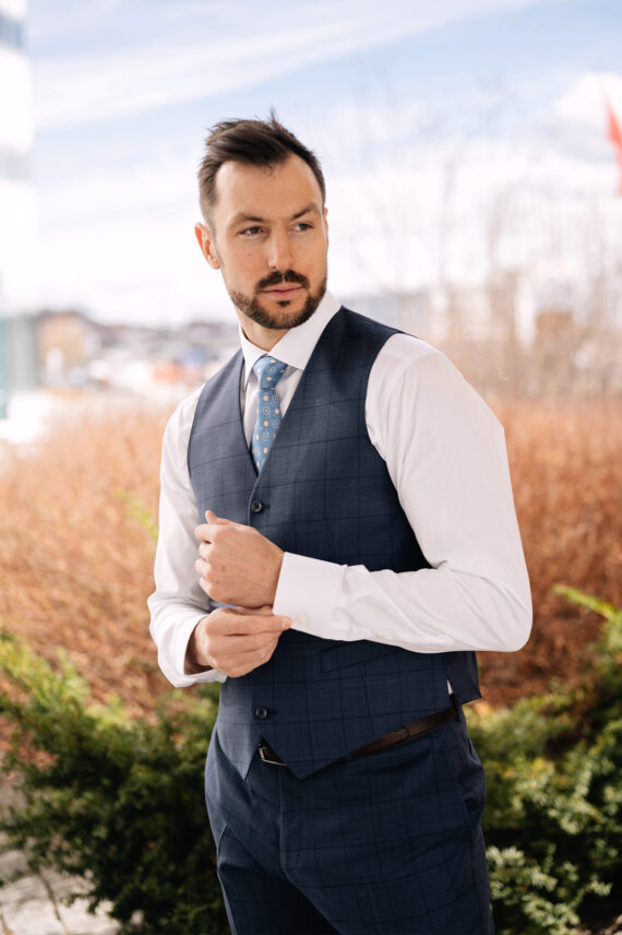 Gilet 91CZ70-3167387, Mørk Blå