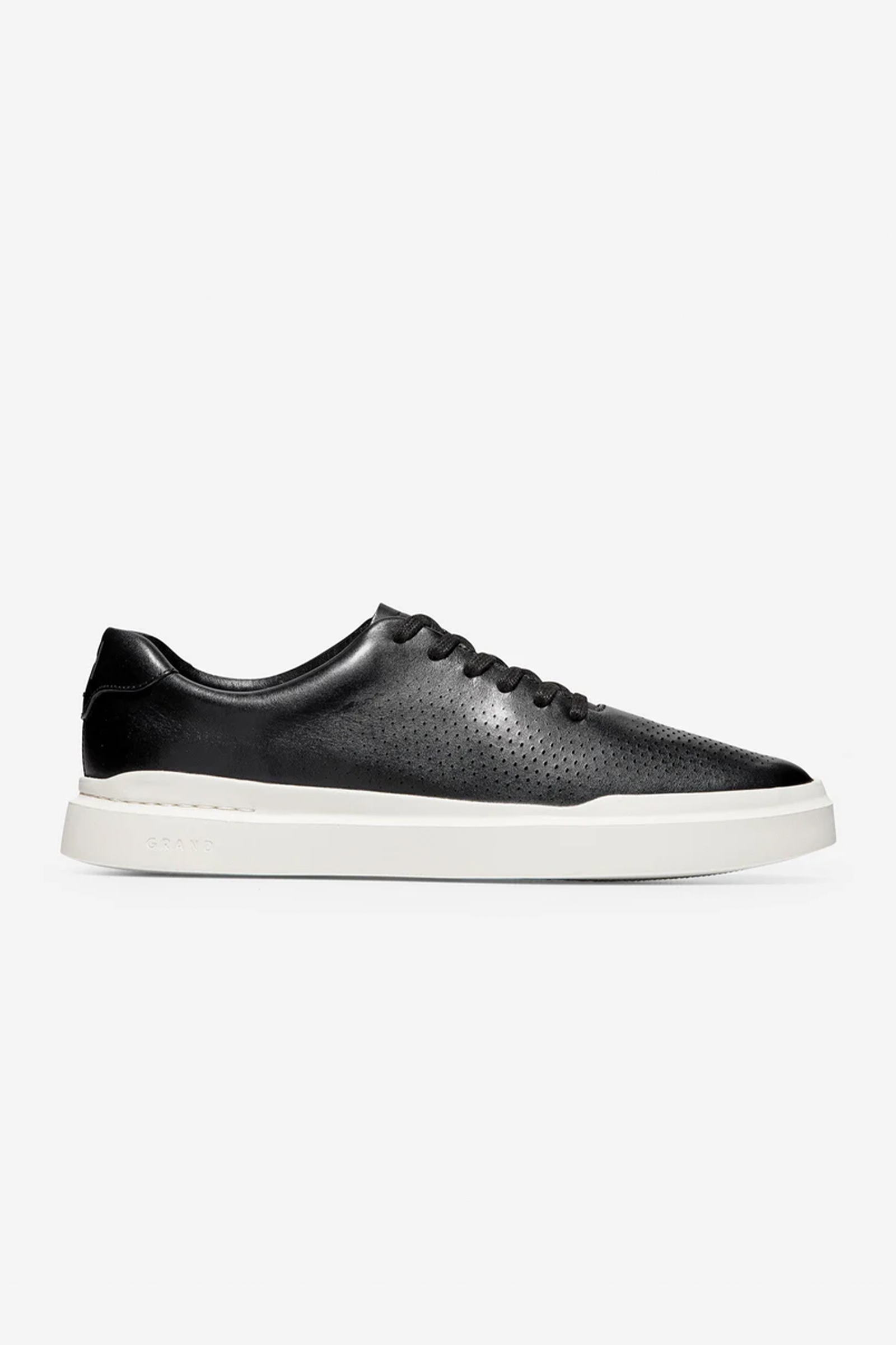 GrandPrø Rally Laser Cut Sneaker, Black - Bilde 3