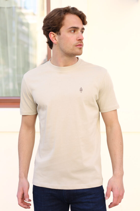 Panos Emporio Element Tee, Beige