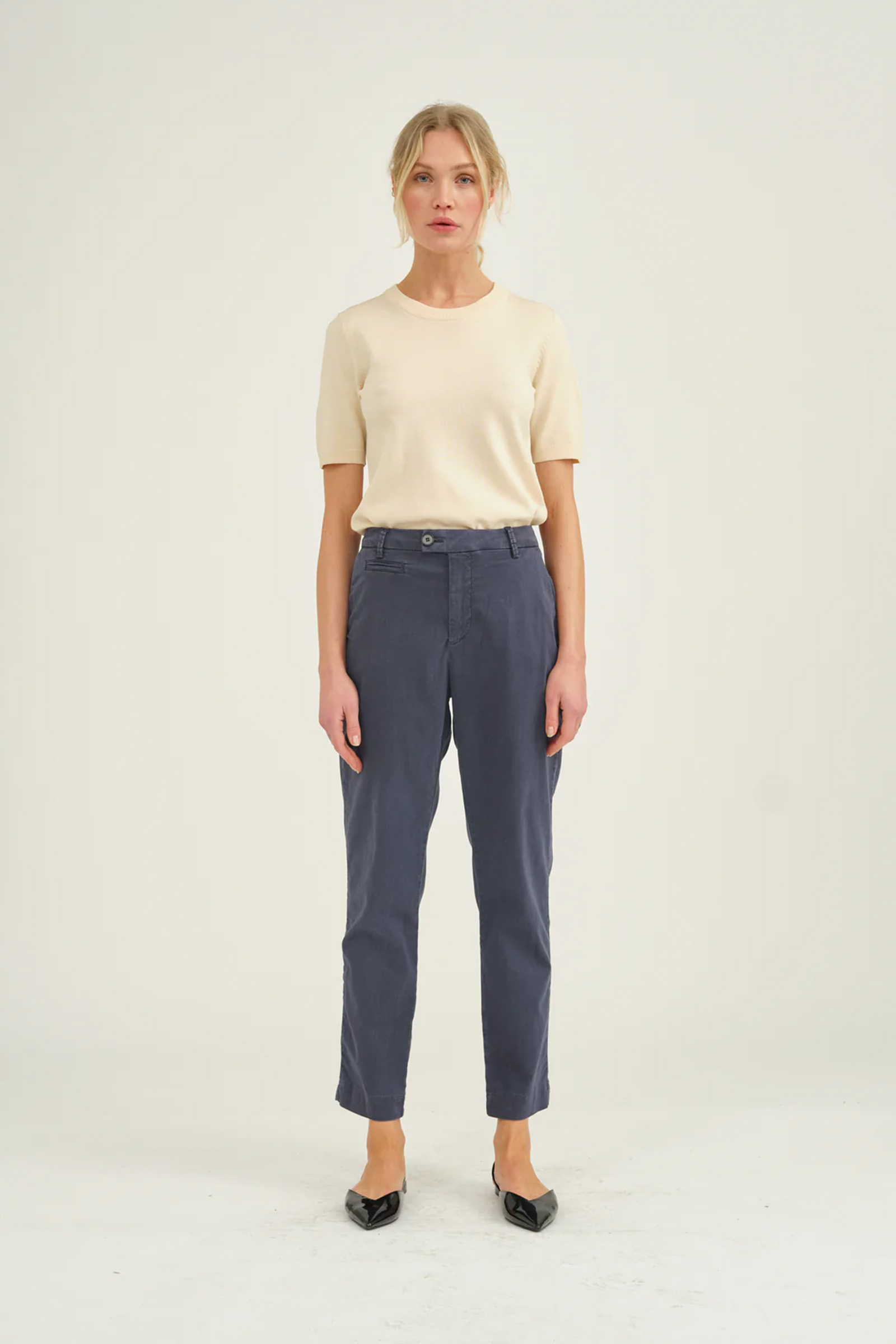 PD-Anika Support Chino, Navy - Bilde 2