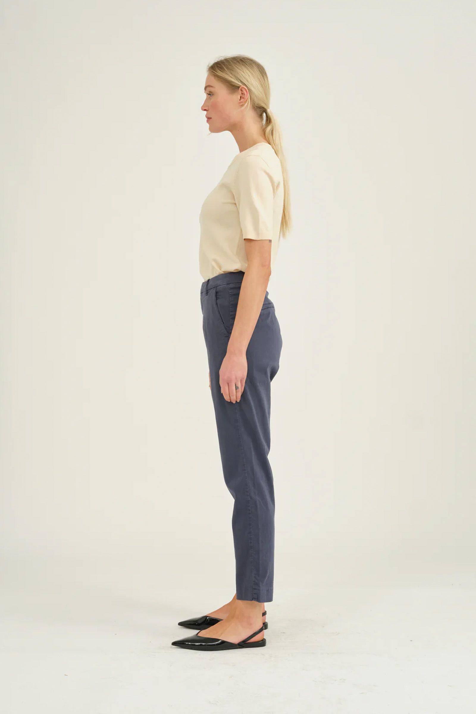 PD-Anika Support Chino, Navy - Bilde 4