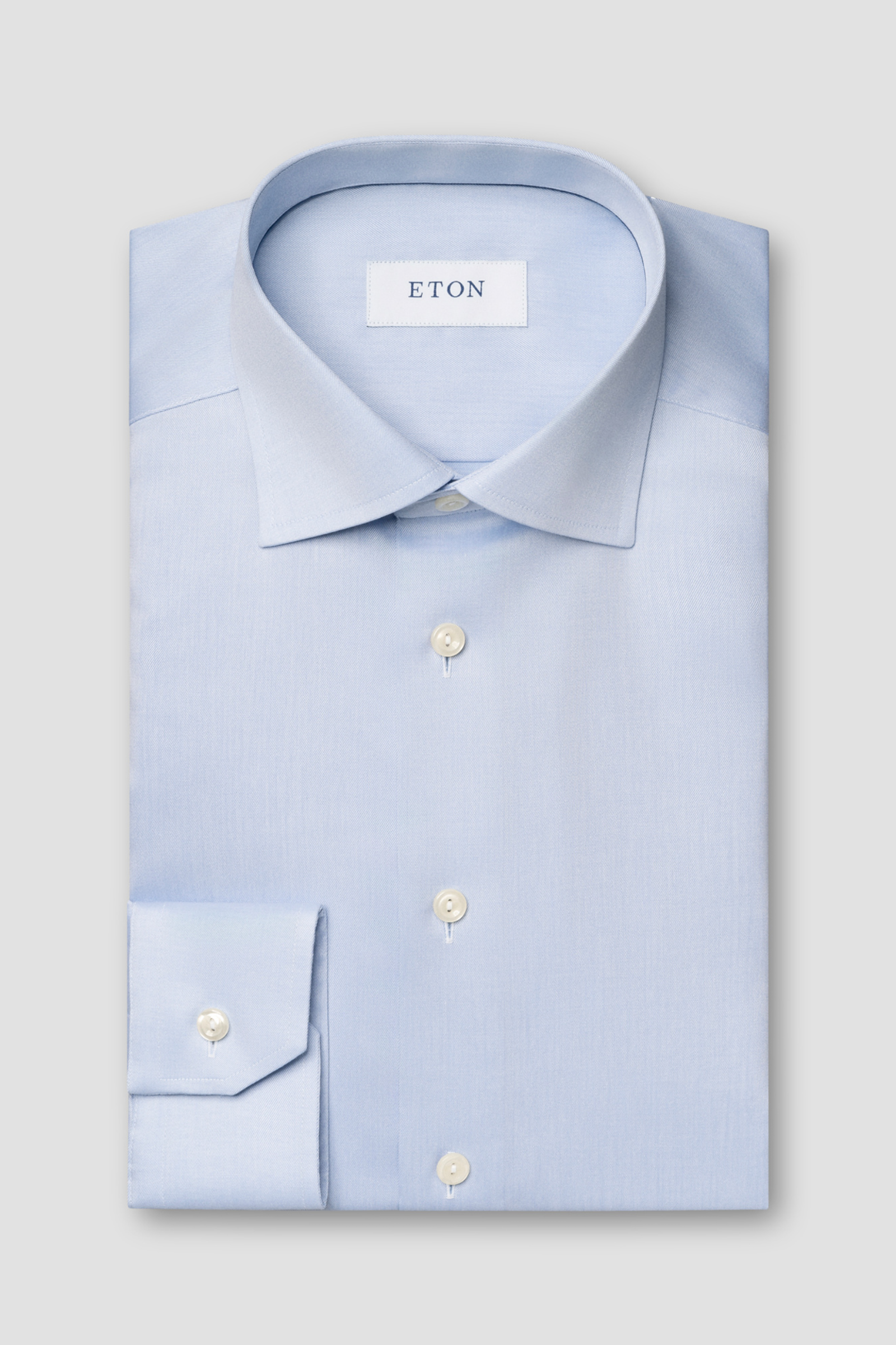Contemporary Signature Twill Shirt, Lys blå