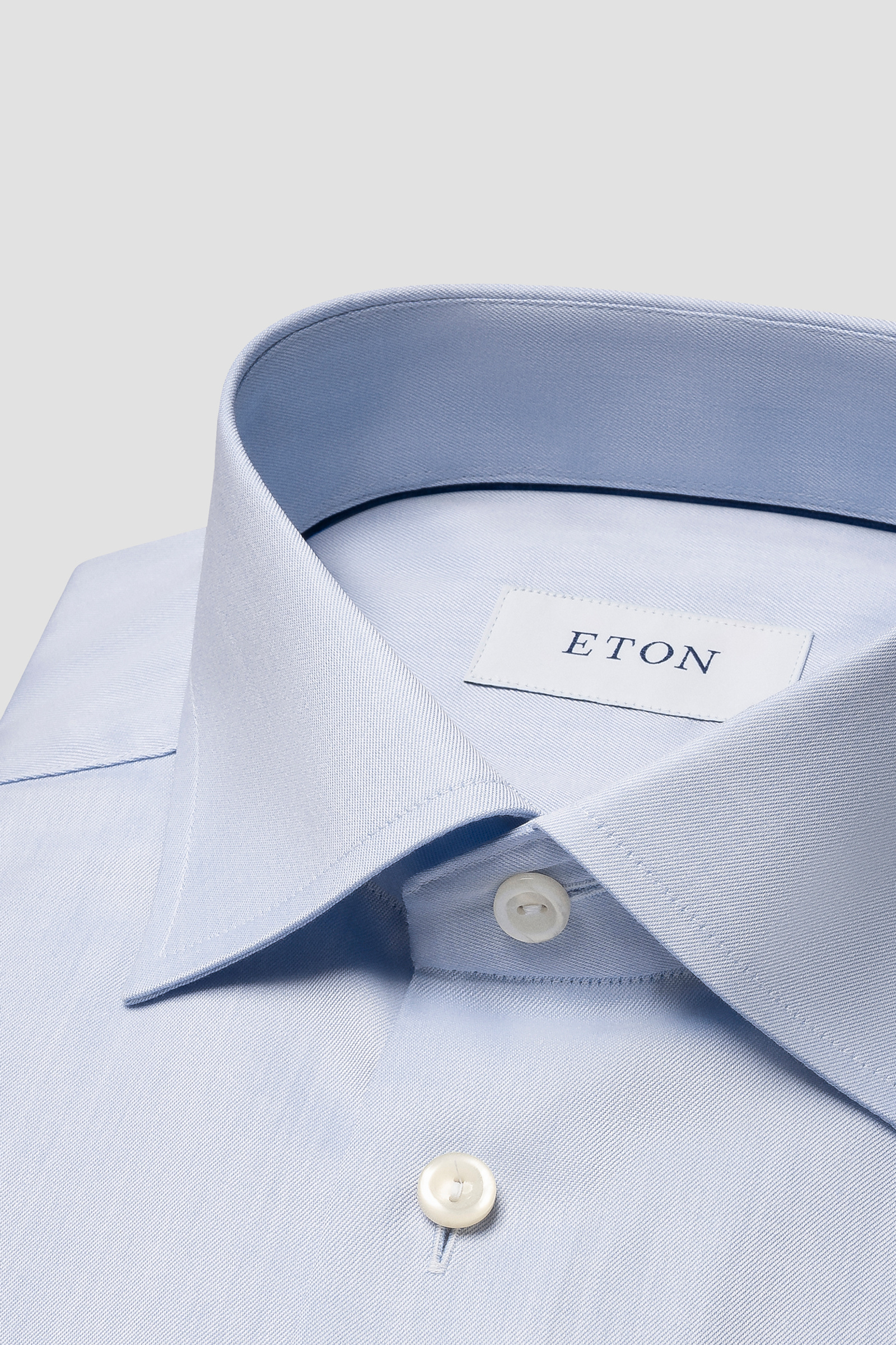 Contemporary Signature Twill Shirt, Lys blå - Bilde 3