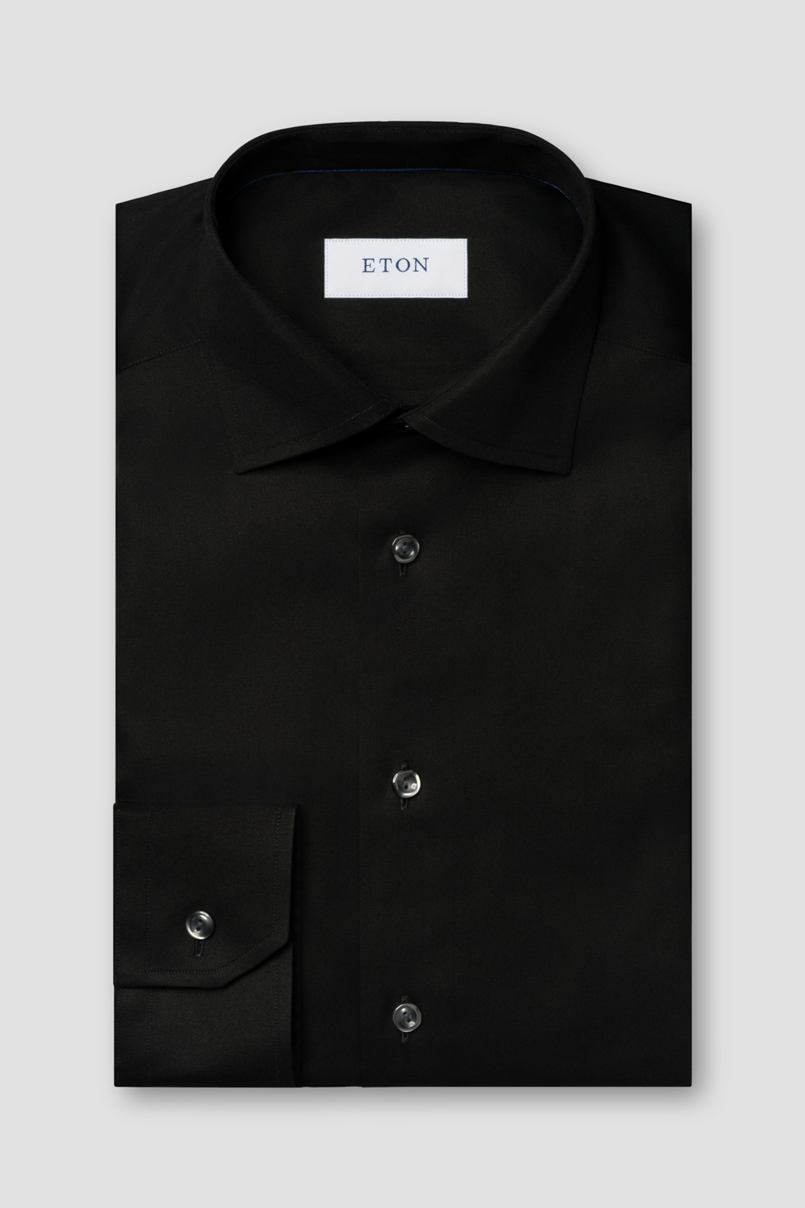 Contemporary Signature Twill Shirt, Sort