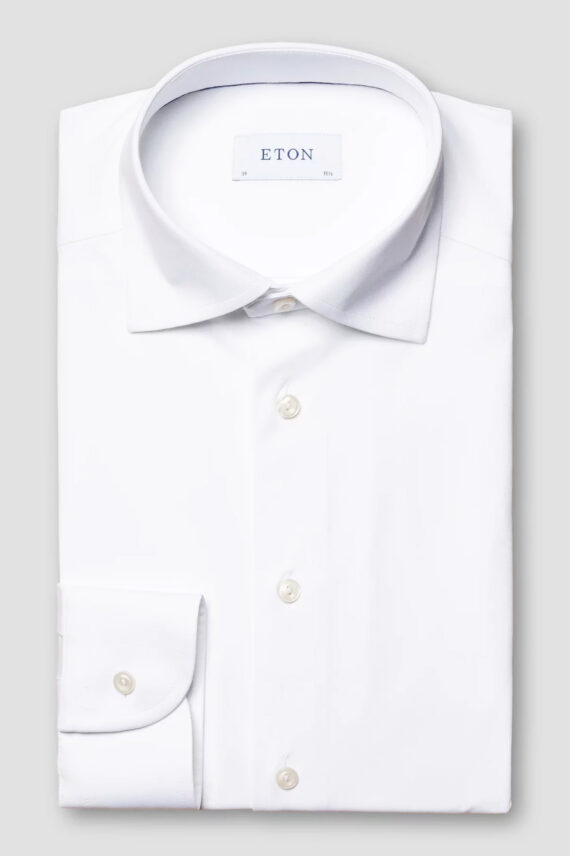 Four-Way Stretch Shirt, White