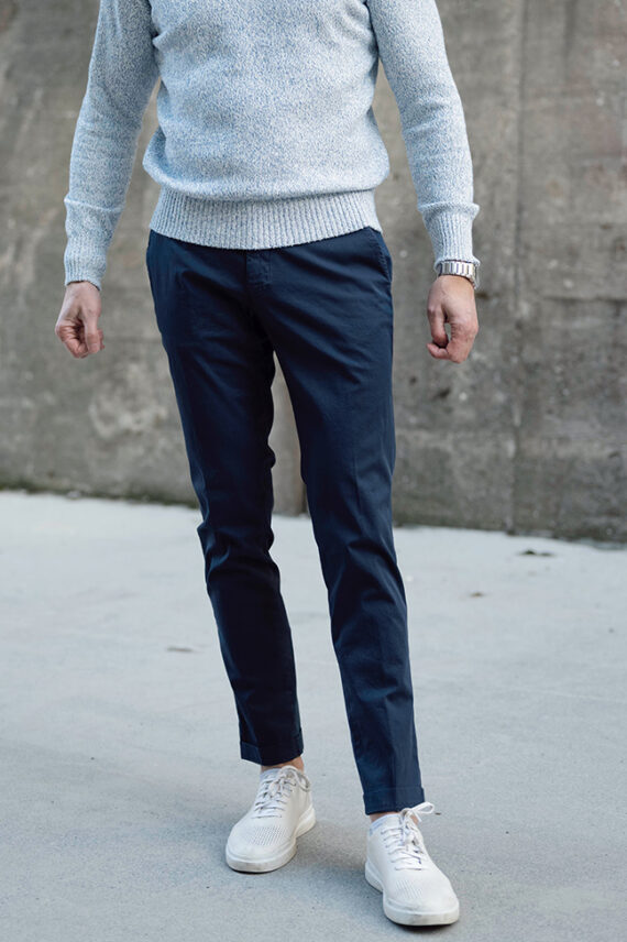 Chinos ME303, Mørk Blå