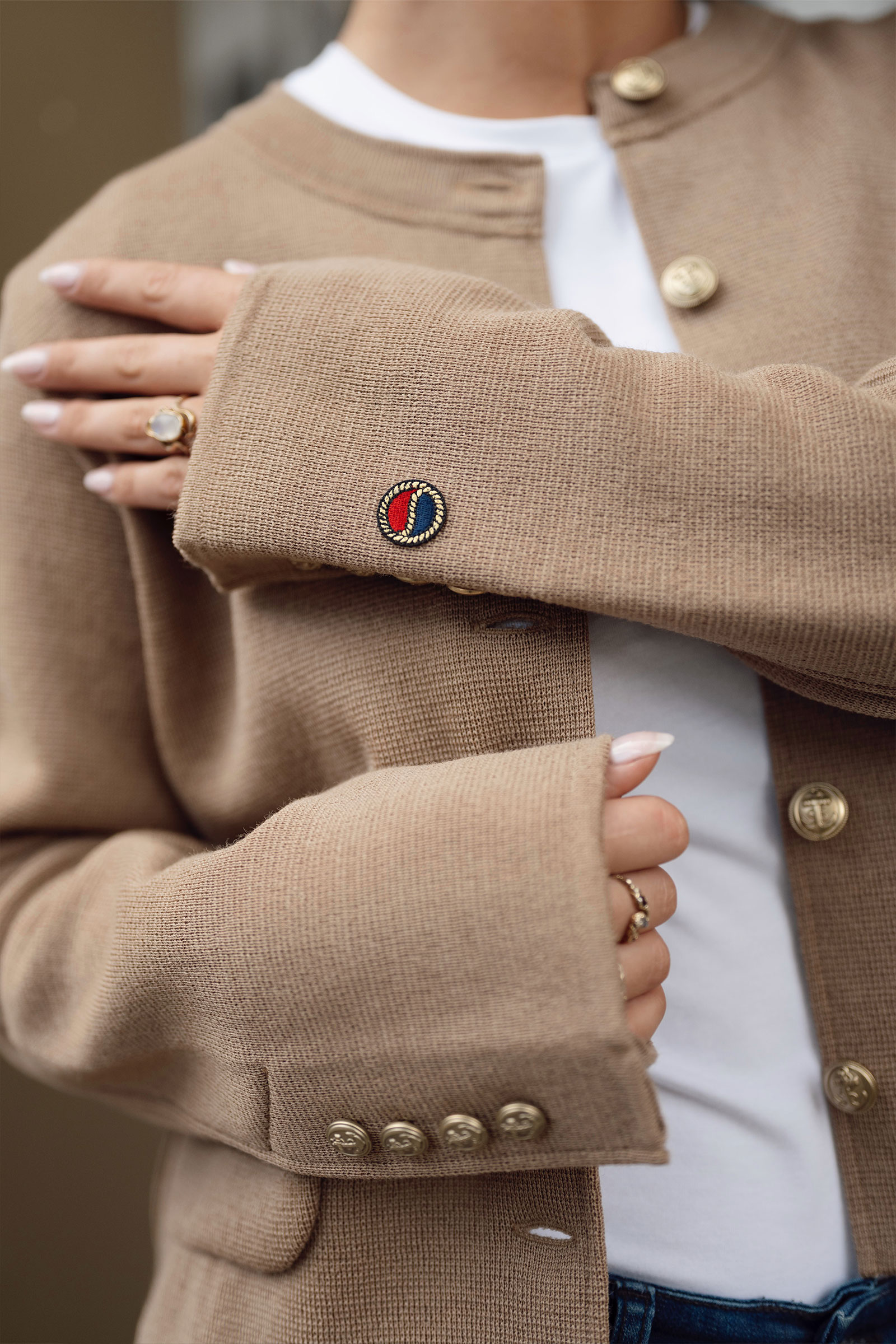 Meghan Jacket, Salty Caramel - Bilde 4