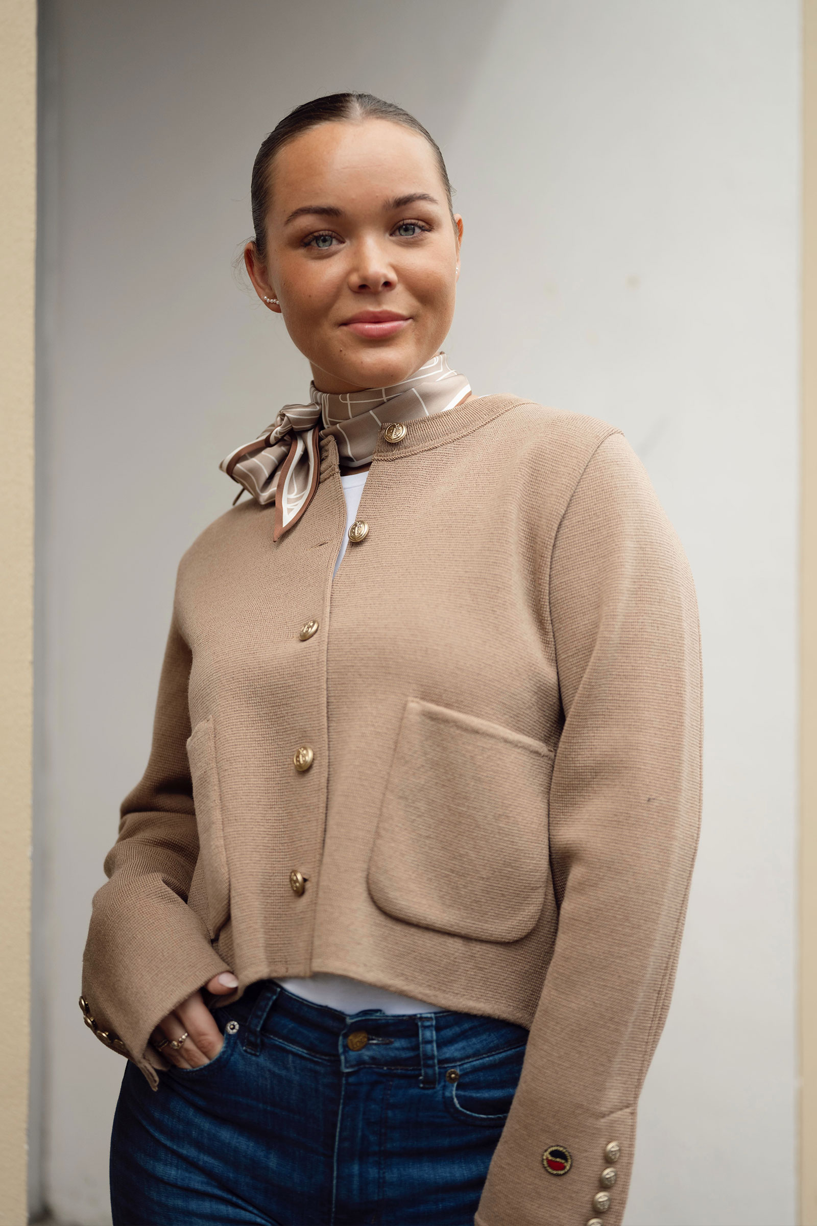 Meghan Jacket, Salty Caramel - Bilde 3