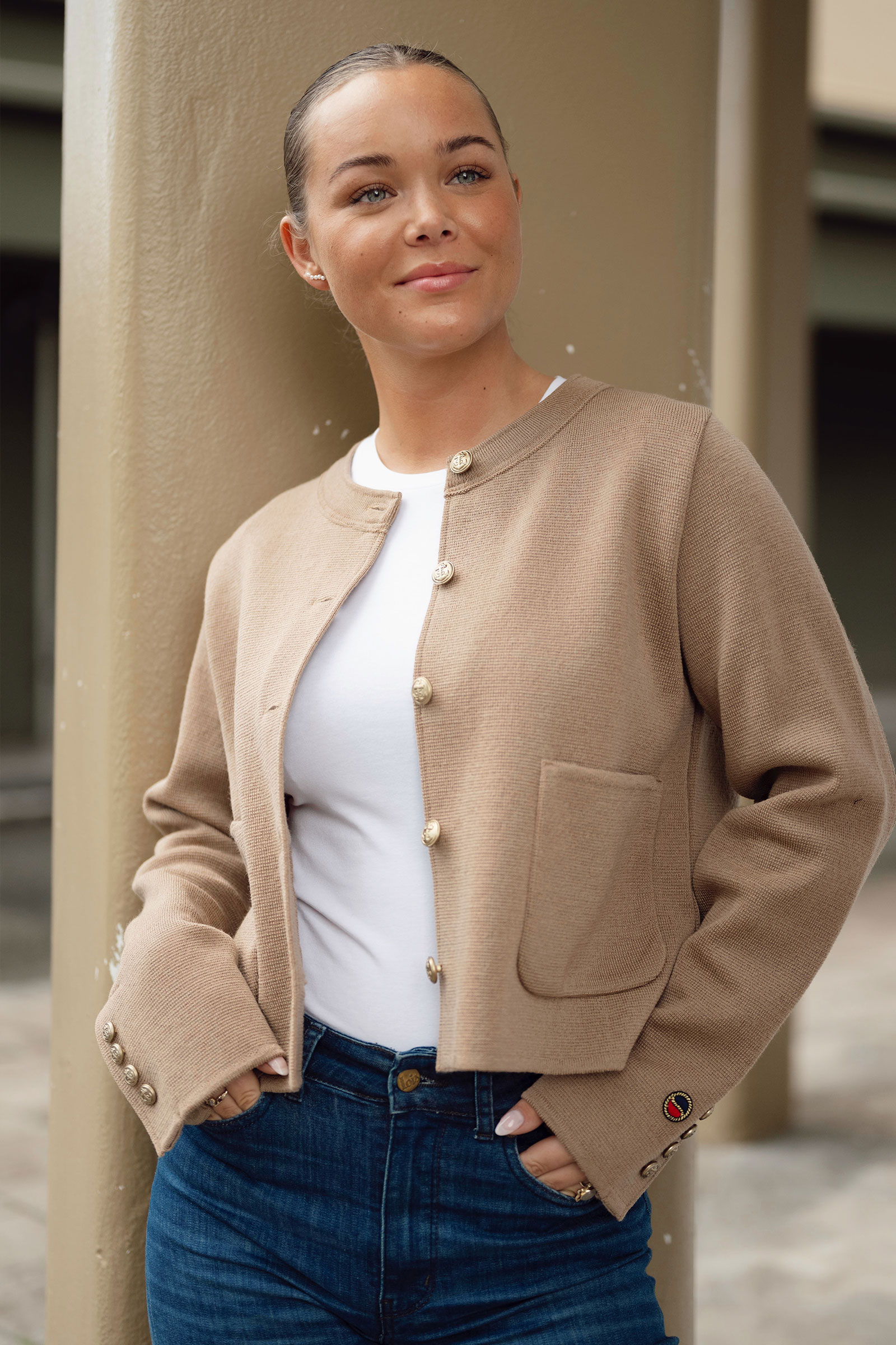 Meghan Jacket, Salty Caramel - Bilde 6
