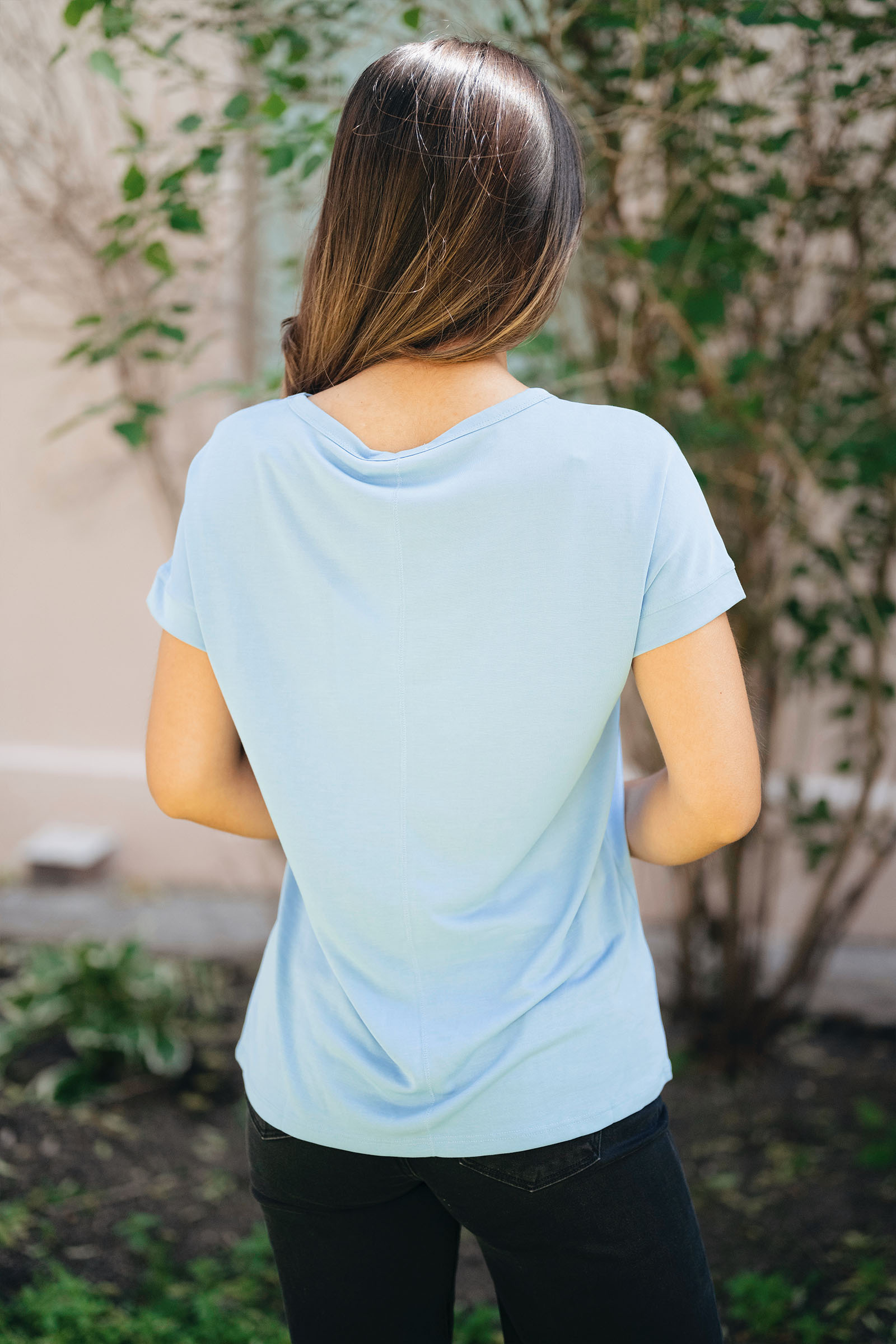 Fenya Modal Tee, Federal Blue - Bilde 2