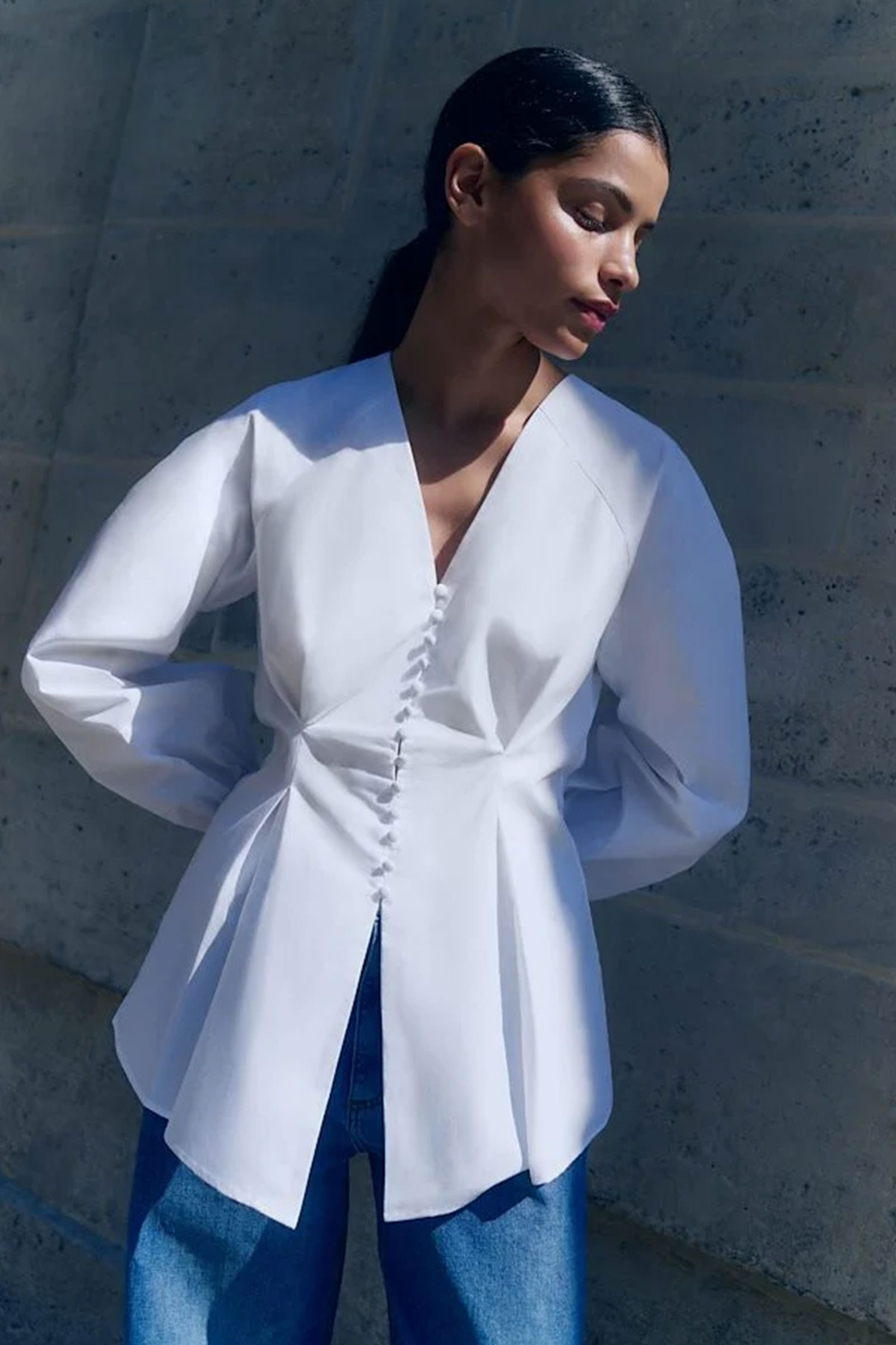 Helve IW Blouse, White