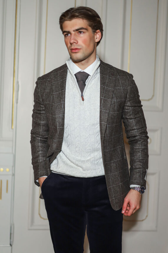 CC Blazer, Brun Mønstret