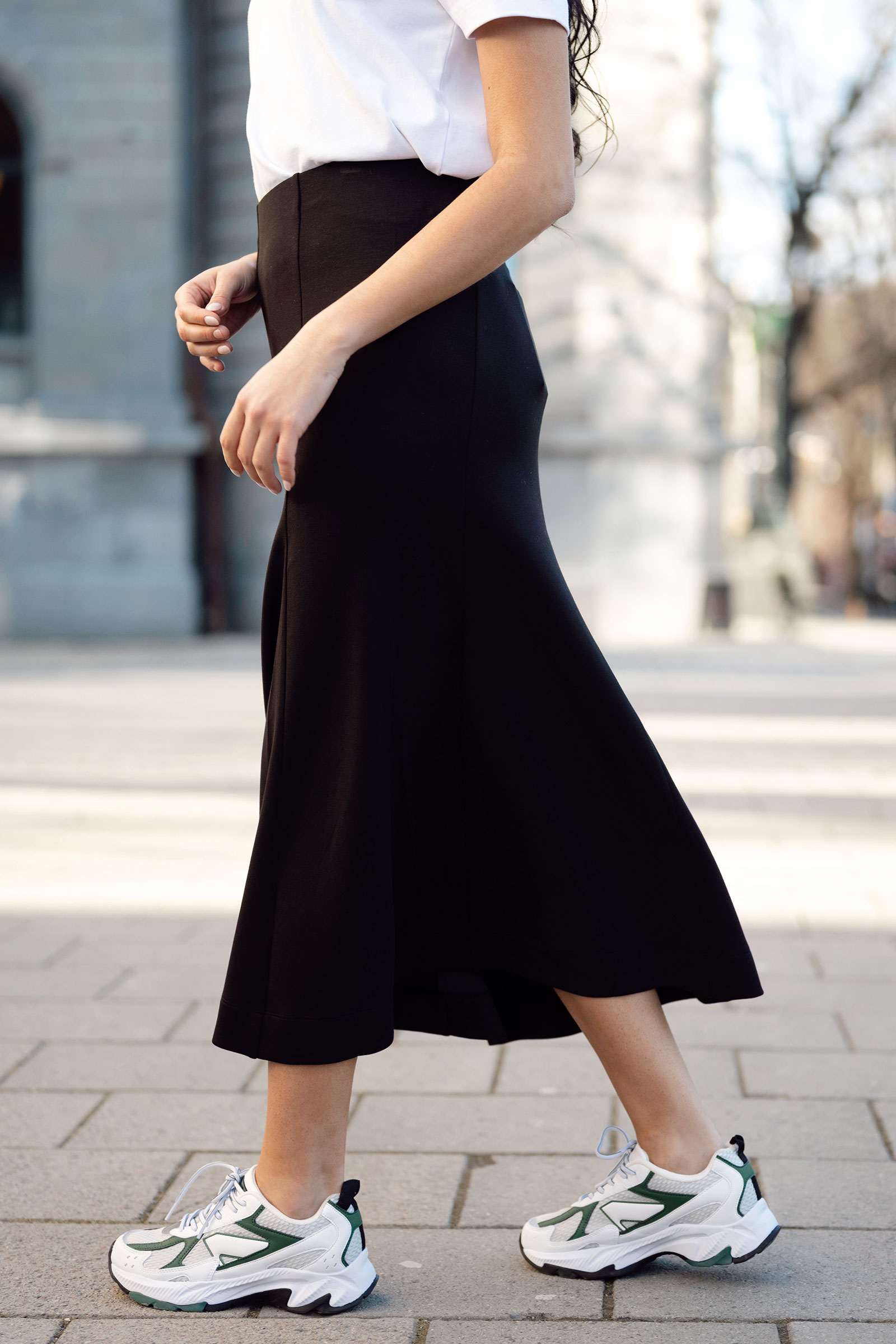 Cocent Skirt, Black - Bilde 2