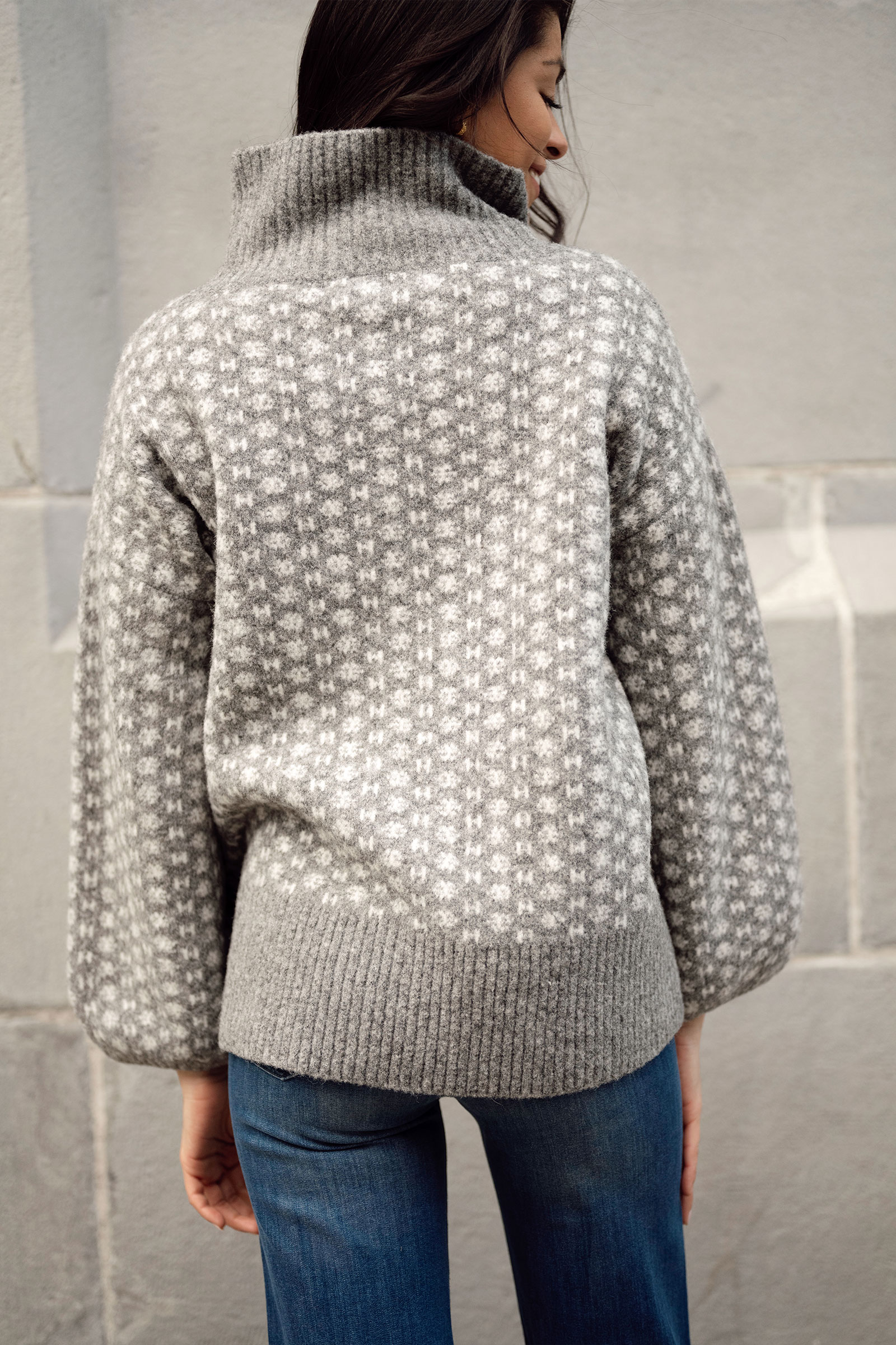 Logo Sweater, Dark Grey Melange - Bilde 6