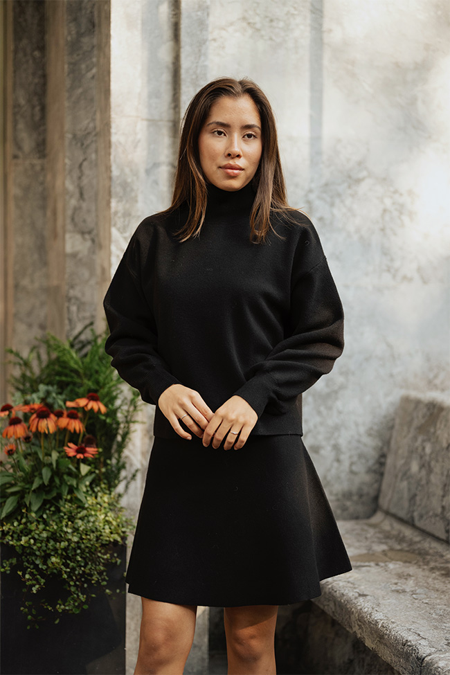 Mercy East M Pullover, Black - Bilde 2